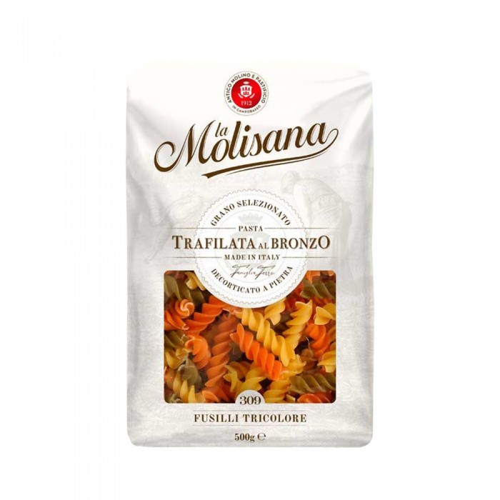 Фузили ТРИЦВЕТНИ №309 La Molisana 500 г
