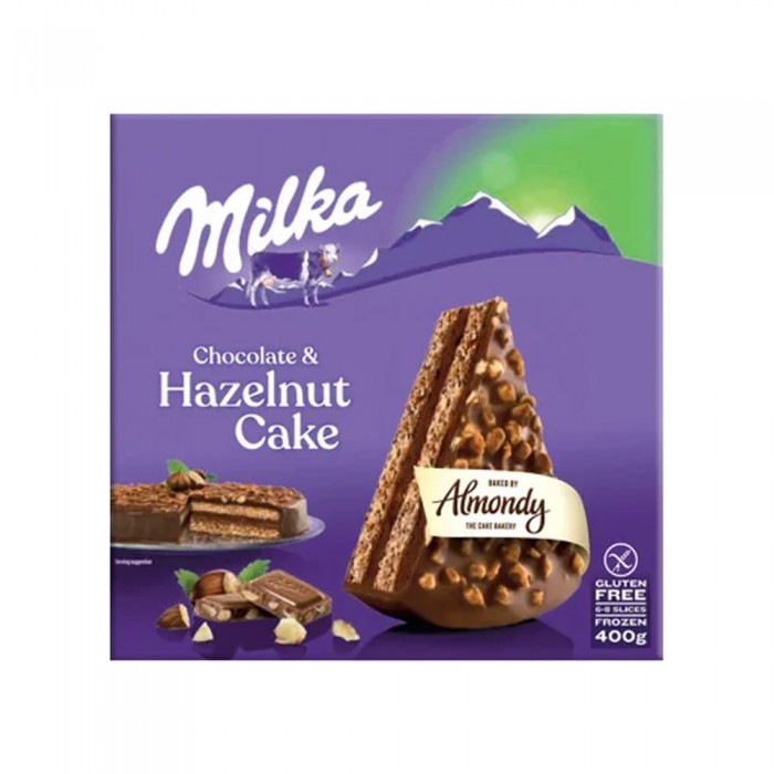 Торта Шоколад и лешник Milka Almondy 400 г
