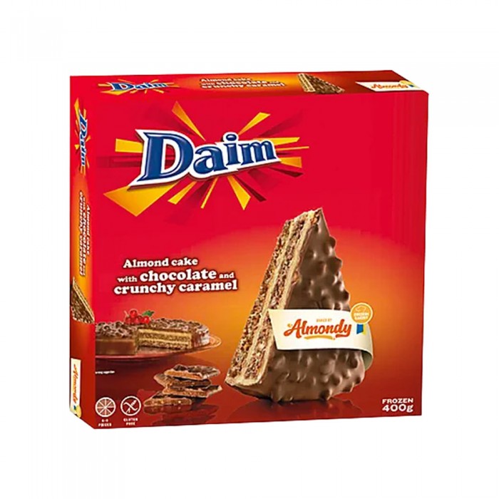 Торта Карамел DAIM Almondy 400 г
