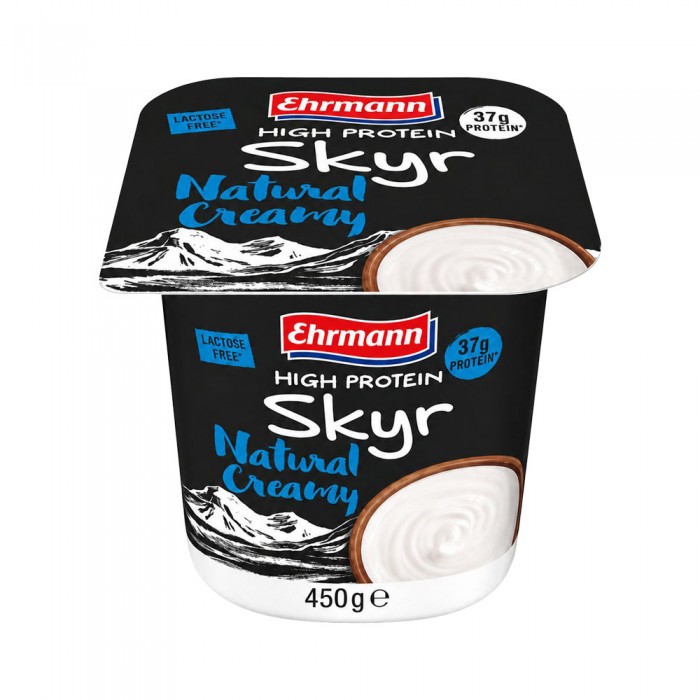 Скир натурален Creamy High Protein Ehrmann 450 г