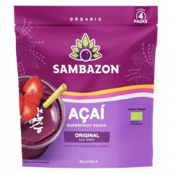 Асаи Био замразено Original Smoothie Pack SAMBAZON 4 х 100 г