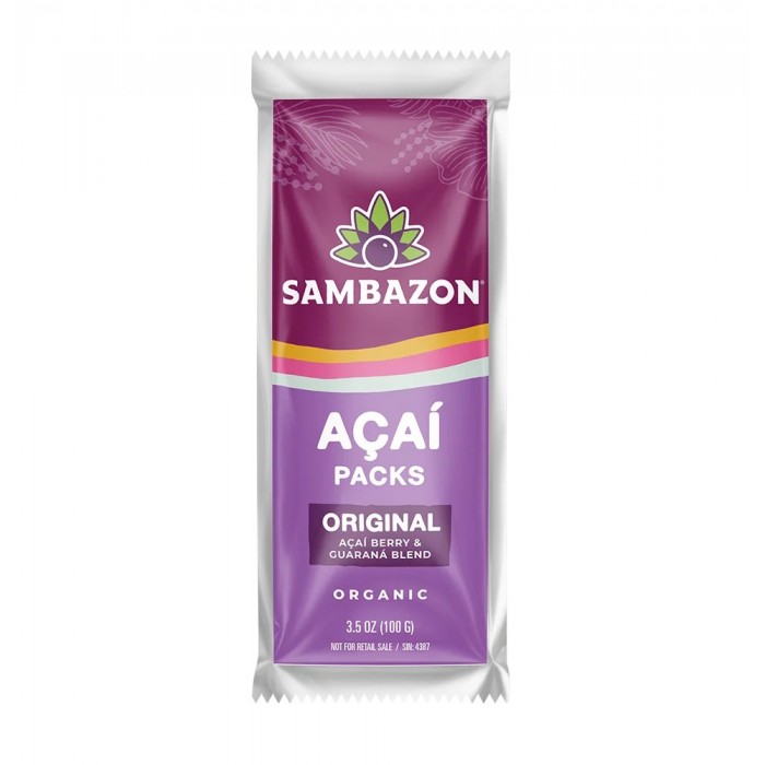 Асаи Био замразено Original Smoothie Pack SAMBAZON 4 х 100 г