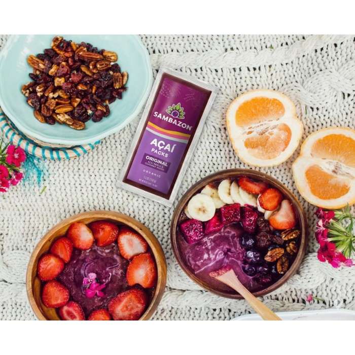 Асаи Био замразено Original Smoothie Pack SAMBAZON 4 х 100 г
