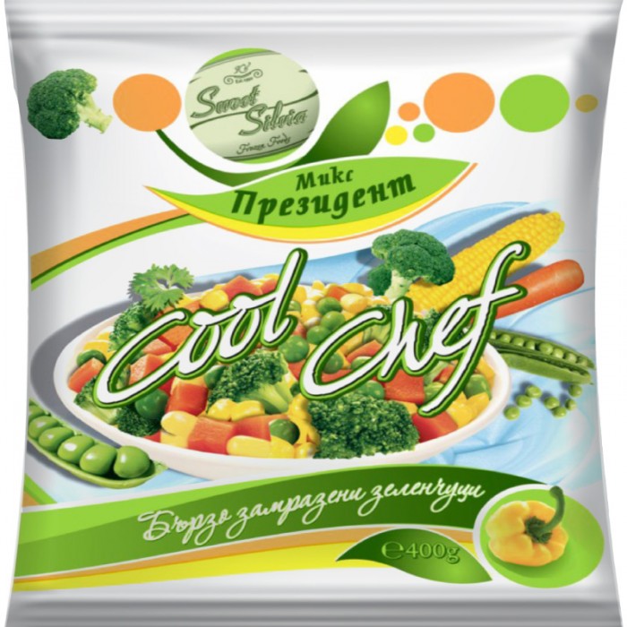Зеленчуков микс Президент Cool Chef 400 г